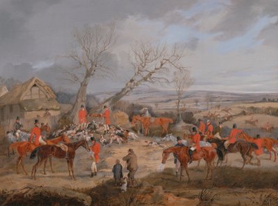 Jagtscene: The Kill af Henry Thomas Alken
