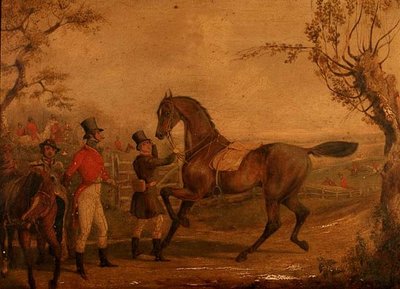 Forberedelse til jagten (par 63920) af Henry Thomas Alken