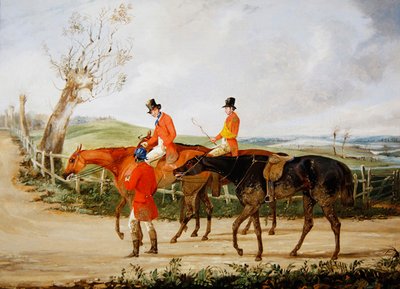 Returning Home (olie på lærred) af Henry Thomas Alken