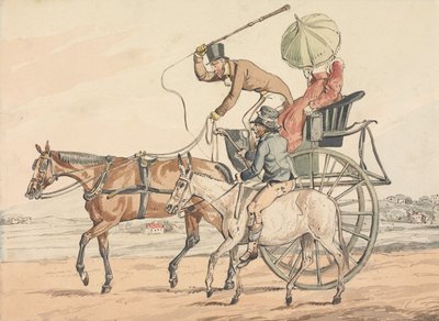 „Sportslige opdagelser eller kuskens elendigheder:“ ... Du opdager, at du har fået en rolig hest af Henry Thomas Alken
