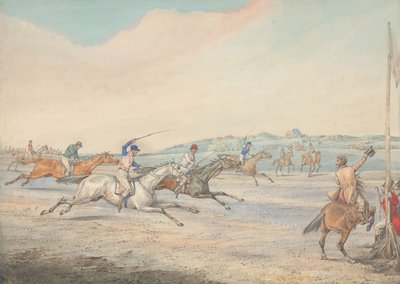 Forhindringsløb: Målet af Henry Thomas Alken