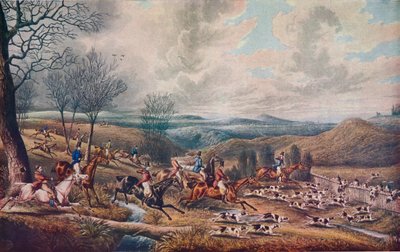 Jagten på råbukken, 1834 af Henry Thomas Alken