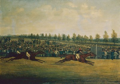 Doncaster St Leger af Henry Thomas Alken