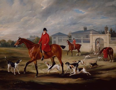 The Oakley Hunt (olie på lærred) af Henry Thomas Alken