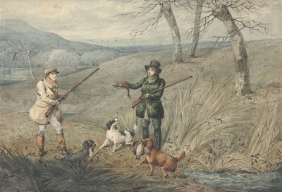 Jagt på vildænder af Henry Thomas Alken