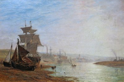 Lavvande nær Shoreham, Sussex af Henry Thomas Dawson
