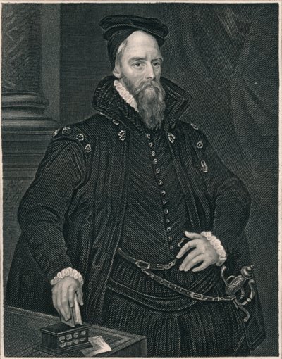 Ambrose Dudley, Earl of Warwick, begyndelsen af midten af det 19. århundrede. af Henry Thomas Ryall