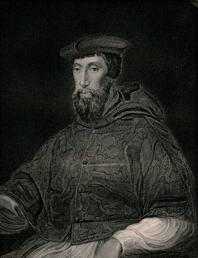 Cardinal Pole, begyndelsen af midten af det 19. århundrede. af Henry Thomas Ryall