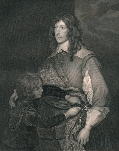 George, Lord Goring, begyndelsen af midten af det 19. århundrede. af Henry Thomas Ryall
