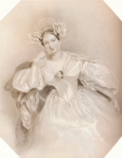 Marguerite grevinde af Blessington, c1834 af Henry Thomas Ryall