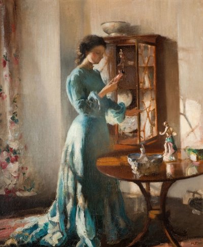 Det kinesiske kabinet, 1903. af Henry Tonks