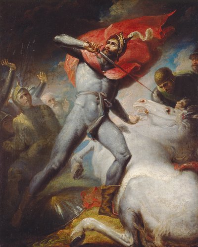 Jarlen af Warwicks løfte forud for slaget ved Towton af Henry Tresham
