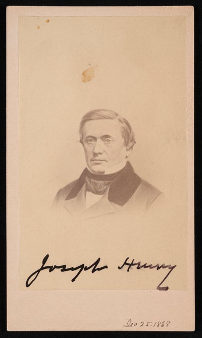 Portræt af Joseph Henry 1797-1878, 1868. af Henry Ulke