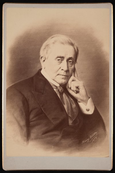 Portræt af Joseph Henry 1797-1878, 1879. af Henry Ulke