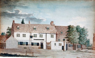 The Three Colts Inn, Hackney, London, c1795 af Henry Vaughan