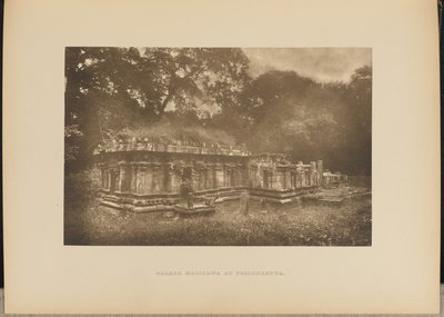 Dalada Maligawa ved Polonnaruwa af Henry W. Cave