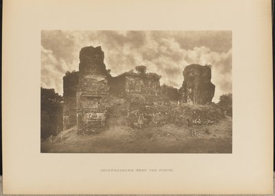 Jetawanarama fra nord af Henry W. Cave