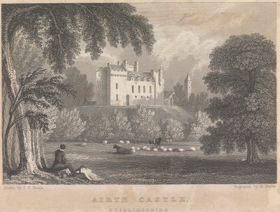 Airth Castle, Stirlingshire; side 4 (bind 1) af Henry Wallis