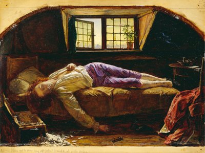 Chattertons død af Henry Wallis