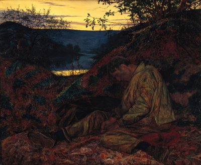 Stenbryderen, 1857. af Henry Wallis