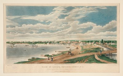 Udsigt over Geneve, Ontario County, N.Y. af Henry Walton