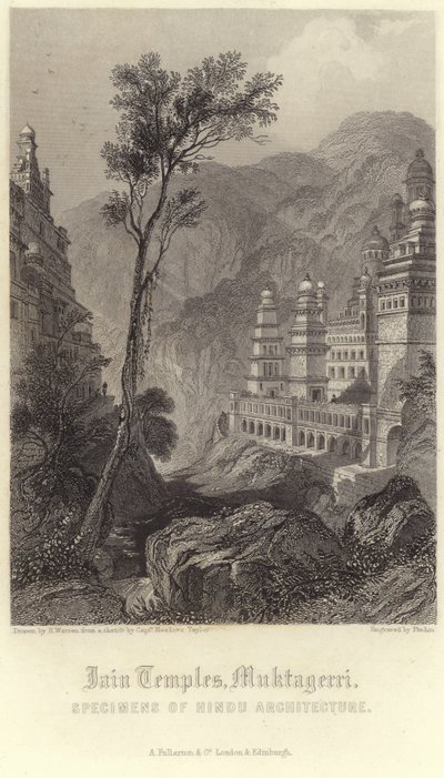 Jain-templet i Muktagerri af Henry Warren