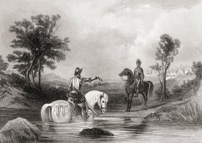 Mødet mellem jarlen af Essex og jarlen af Tyrone i County Louth, Irland i 1599, fra 