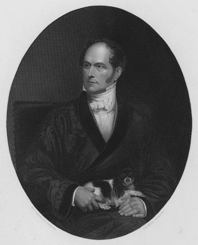 Dette portræt af Robert Vernon, Esquire, er dedikeret til det britiske folk, fra billedet i Vernon Gallery (gravering) af Henry William (after) Pickersgill