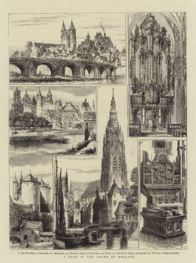 En tur i det sydlige Holland af Henry William Brewer