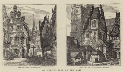 En kunstnertur ved hovedvejen af Henry William Brewer
