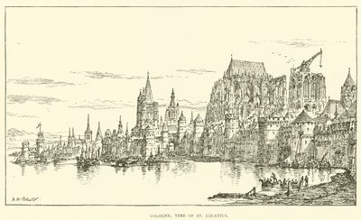 Köln, St Ignatius tid (gravering) af Henry William Brewer