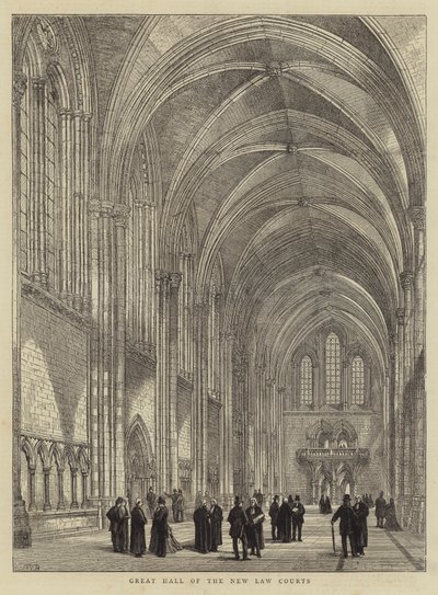 Store Sal for de nye retsinstanser af Henry William Brewer