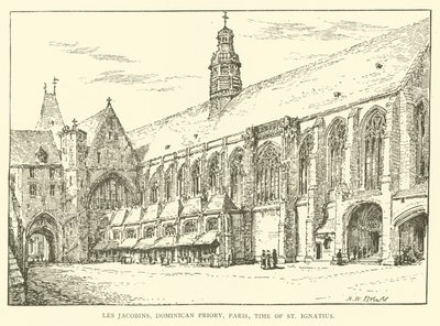 Les Jacobins, Dominikanerklosteret, Paris, på Sankt Ignatius