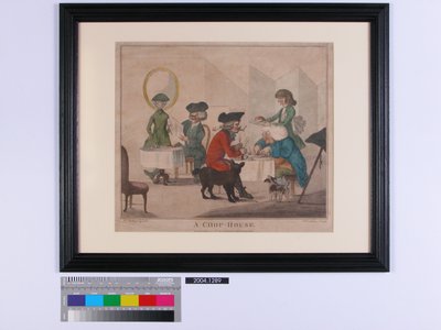 Et Chop House, 1781 af Henry William Bunbury