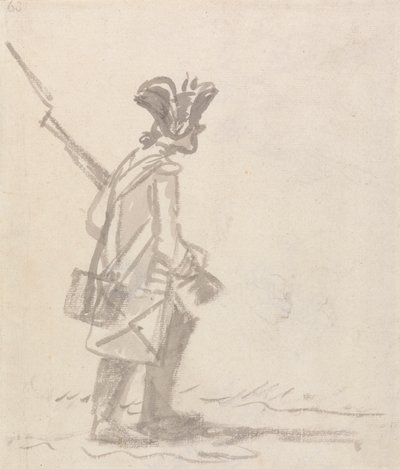 Tilbage fra krigene af Henry William Bunbury