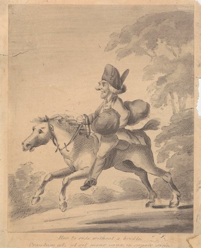 Sådan rider du uden tøjle af Henry William Bunbury