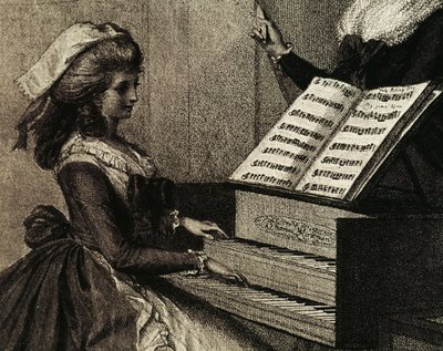 Musiikkitunti af Henry William Bunbury