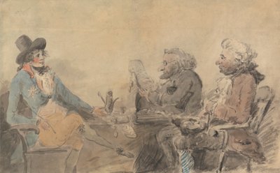 Prinsregenten og pengeudlånerne af Henry William Bunbury