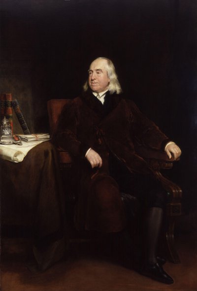 Jeremy Bentham af Henry William Pickersgill