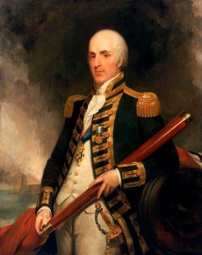 Kontreadmiral Sir Alexander John Ball (1757-1809) af Henry William Pickersgill