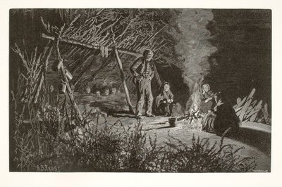 Bærplukkernes lejr af Henry Wolf