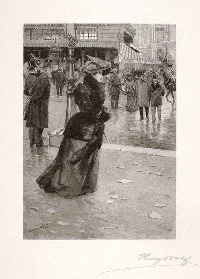 Boulevard des Italiens, en grundig parisienne af Henry Wolf
