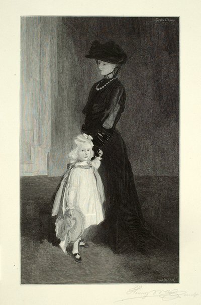 Christina (mor og datter) af Henry Wolf