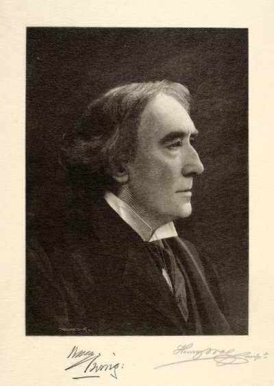 Henry Irving af Henry Wolf