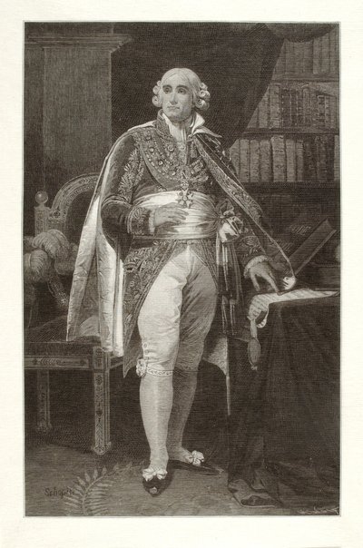 Jean Jacques Regis de Cambaceres, hertug af Parma af Henry Wolf