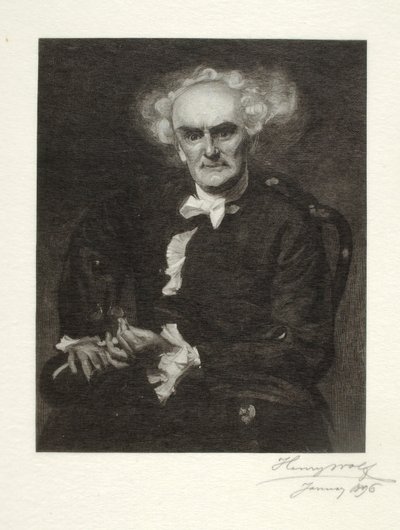 Joseph Jefferson som "Dr. Pangloss" af Henry Wolf