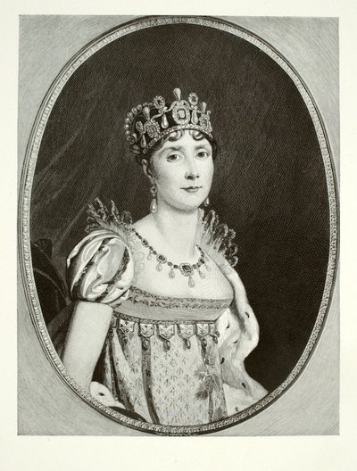 Josephine som kejserinde af Henry Wolf