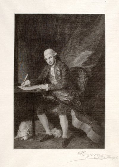 Karl Friedrich Abel af Henry Wolf