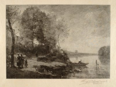 La Riviere a la Tour Lointaine af Henry Wolf