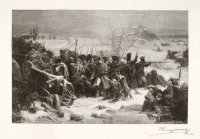 Marskal Ney støtter bagtroppen af Henry Wolf
